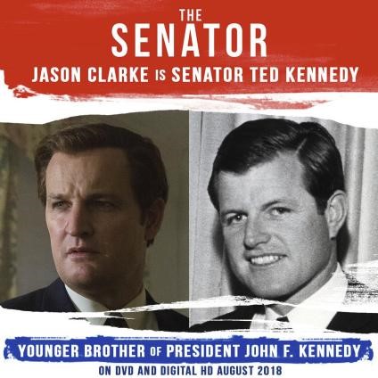 Senator Jason Clark as Ted Kennedy