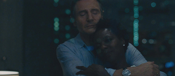 Liam Neeson and Viola Davis in Widows